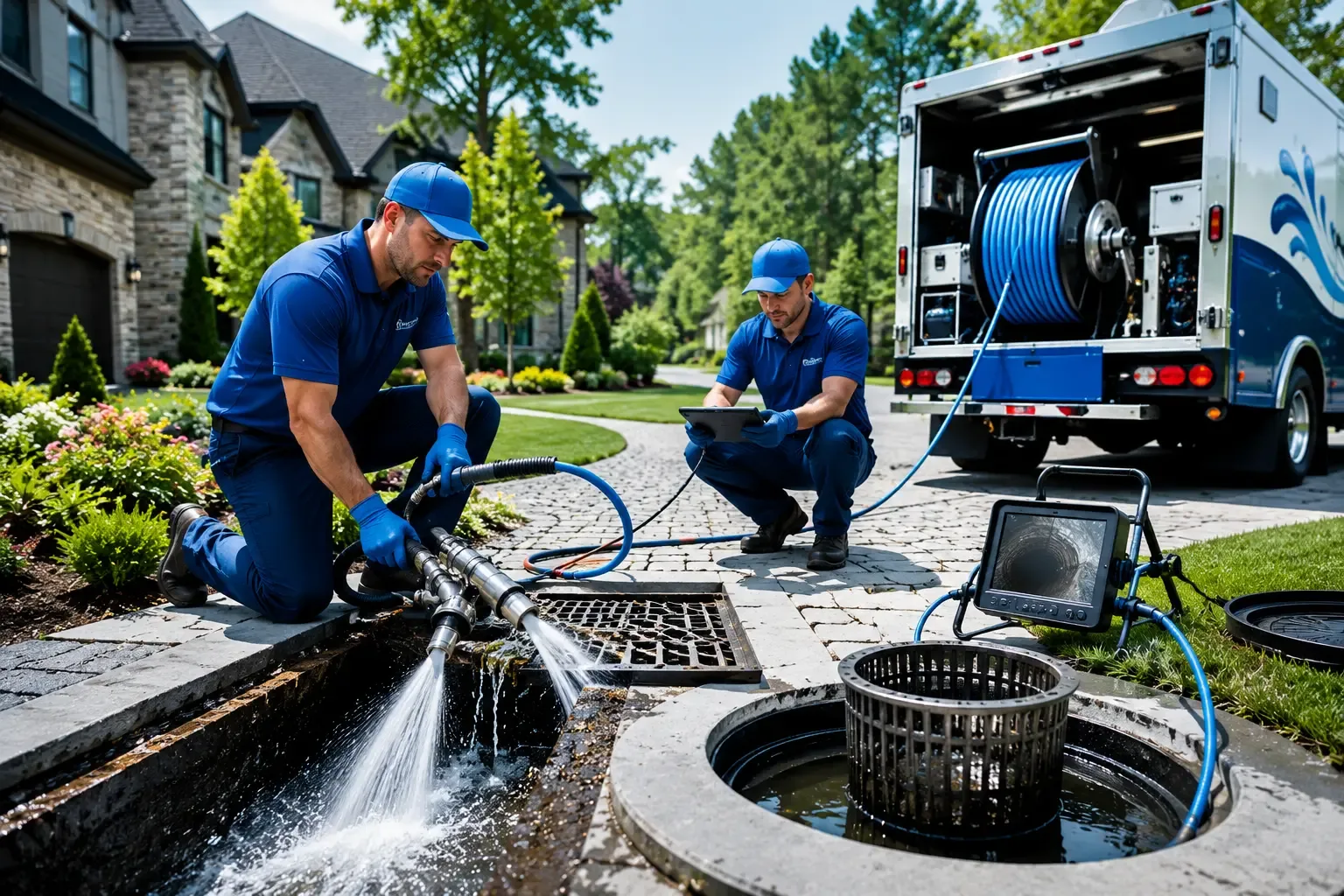 Local outdoor drain cleaning professionals in Richfield, WI