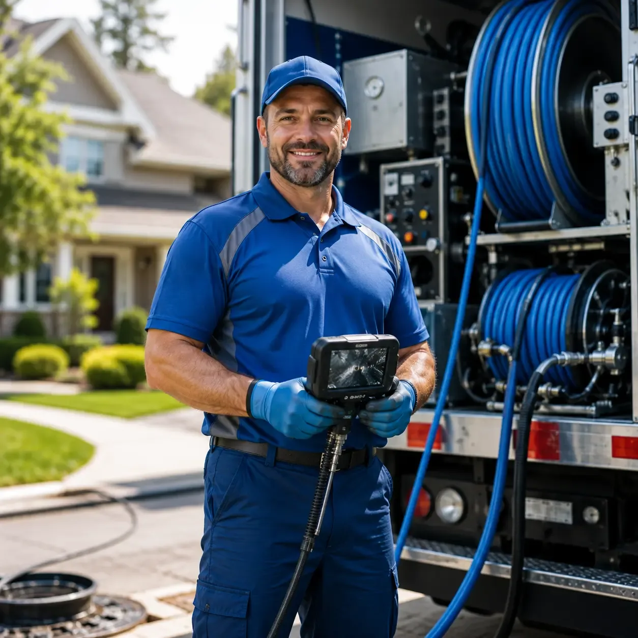 Local outdoor drain cleaning specialists in Richfield, WI